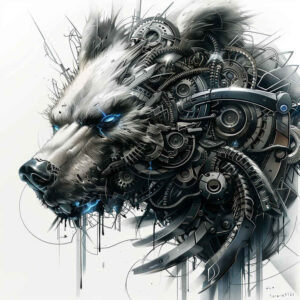 biomechanics tattoo design ideas Surrealism symbolism motor control for biceps