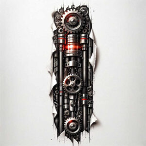 biomechanics tattoo design ideas gentle shadow motor control for calf
