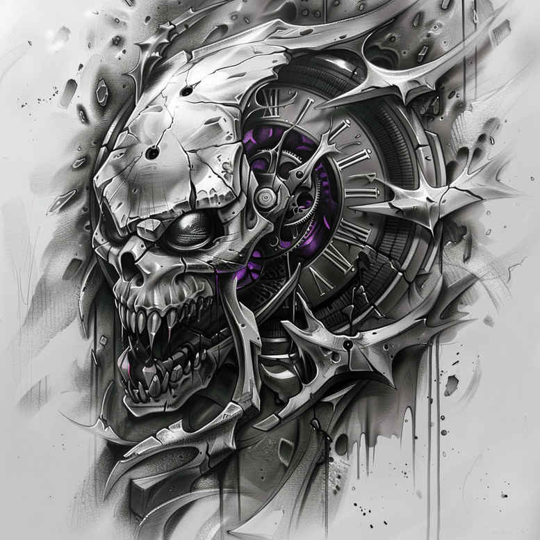 biomechanics tattoo design ideas naturalistic movement for lower back