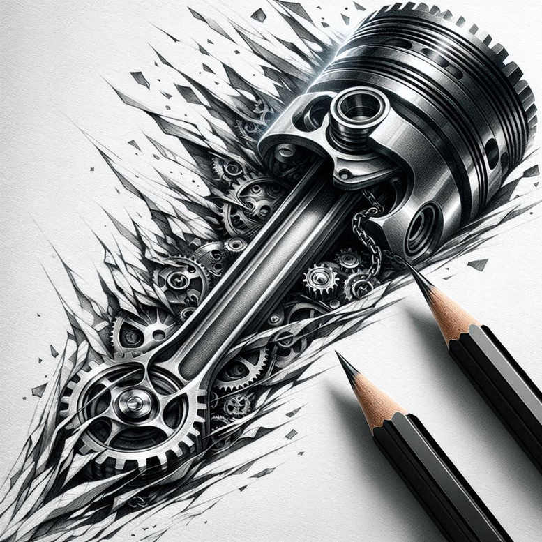 biomechanics tattoo design ideas bold color movement for upper arm
