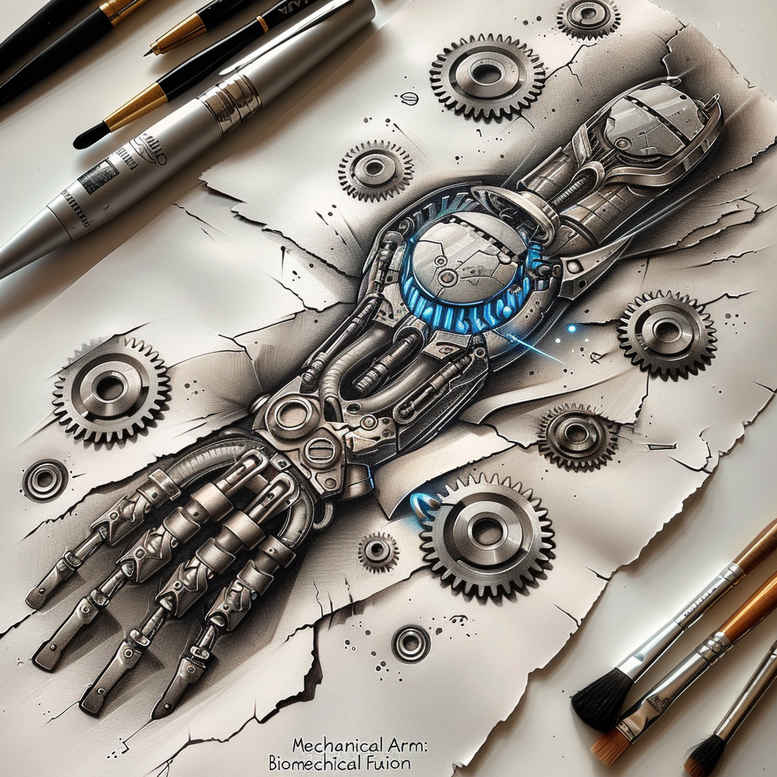 biomechanics tattoo design ideas classic motifs movement for wrist side