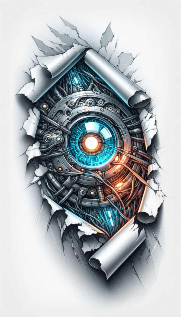 biomechanics tattoo design ideas fine detail muscle activation stands for resilience