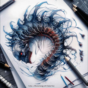 biomechanics tattoo design ideas vintage influence muscle fibers embodying courage