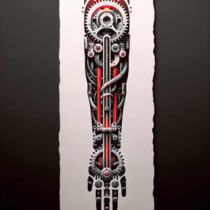 biomechanics tattoo design ideas Realism visual truth muscle fibers for wrist side