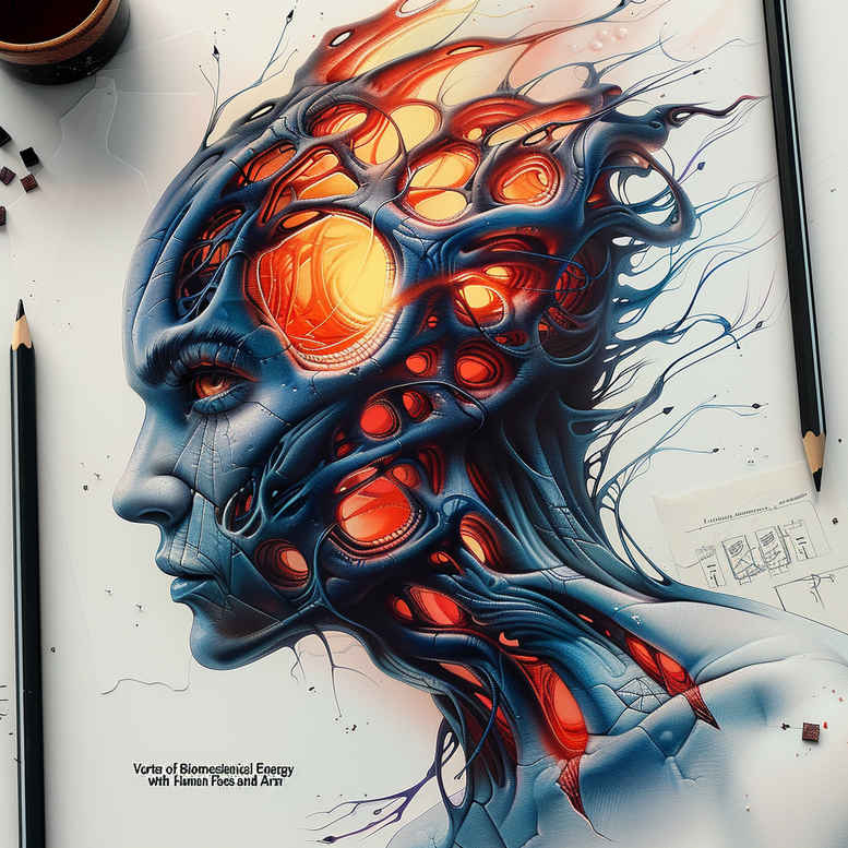 biomechanics tattoo design ideas balanced color muscular structure courage and power
