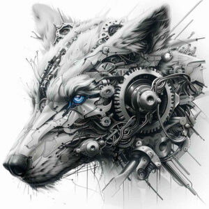 biomechanics tattoo design ideas crisp muscular structure for hand