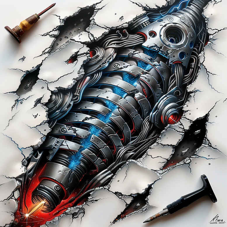 biomechanics tattoo design ideas Realism anatomical accuracy muscular structure meaning determination
