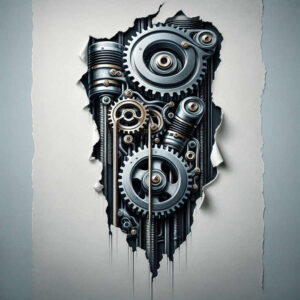 biomechanics tattoo design ideas Realism realistic proportions robotic detail endurance and power