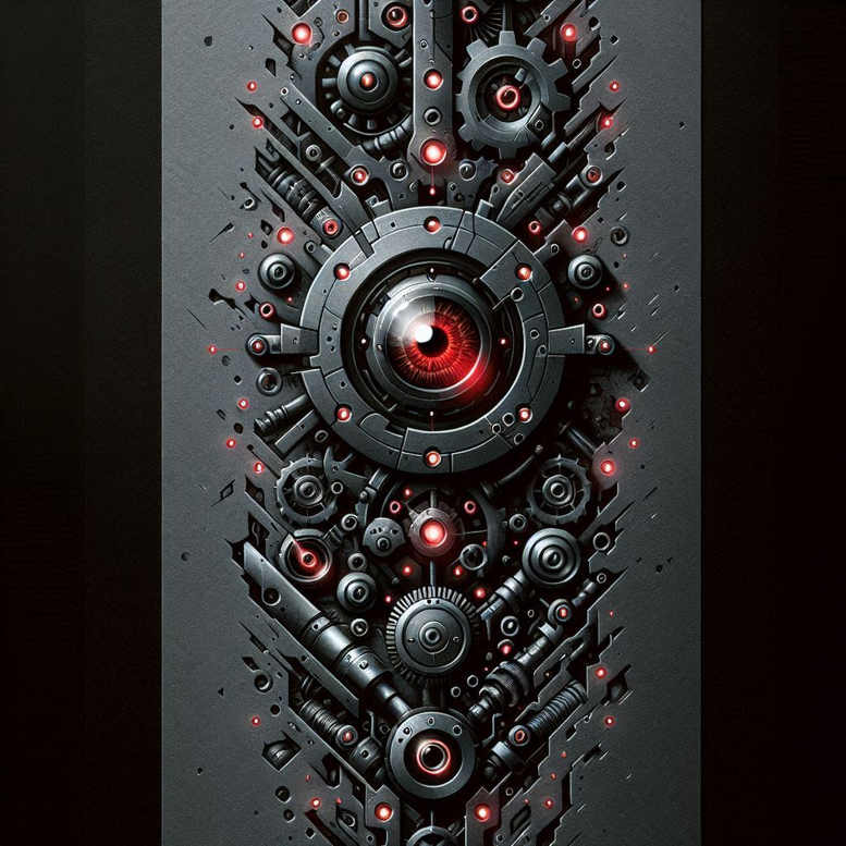 biomechanics tattoo design ideas crisp lines technical motifs determination and power