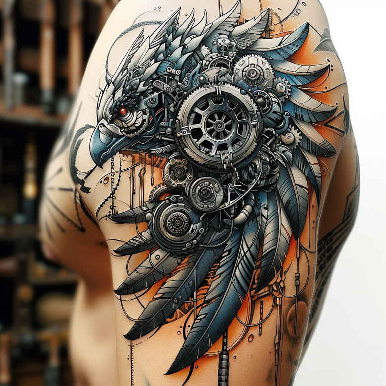 biomechanics-tattoo-designs-ideas-ai-generated--belts-bold-texture-for-stomach