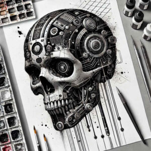 biomechanics-tattoo-designs-ideas-ai-generated--cams-layered-inks-for-foot