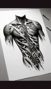 biomechanics-tattoo-designs-ideas-ai-generated--cams-realism-subtle-gradients-for-abdomen