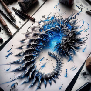 biomechanics-tattoo-designs-ideas-ai-generated--clutches-beyond-reality-for-biceps