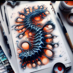 biomechanics-tattoo-designs-ideas-ai-generated--clutches-vivid-gradients-for-knee