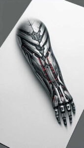 biomechanics-tattoo-designs-ideas-ai-generated--pistons-realism-living-skin-for-upper-thigh