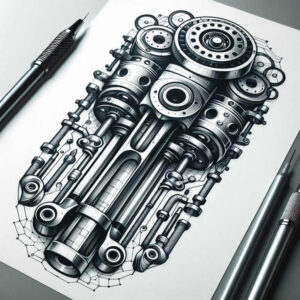 biomechanics-tattoo-designs-ideas-ai-generated--pulleys-realistic-shadowing-for-inner-arm