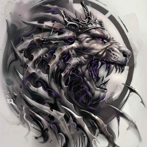 biomechanics-tattoo-designs-ideas-ai-generated--springs-artistic-contrast-for-abdomen