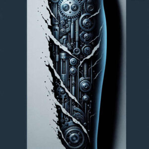 biomechanics-tattoo-designs-ideas-ai-generated--springs-decorative-flourishes-for-elbow