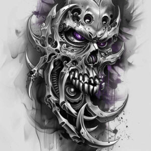 biomechanics-tattoo-designs-ideas-ai-generated--transmissions-ethereal-textures-for-lower-arm