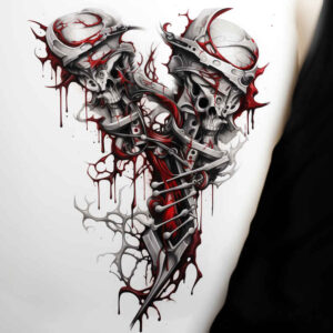 biomechanics-tattoo-designs-ideas-ai-generated--valves-realism-clean-background-for-full-back