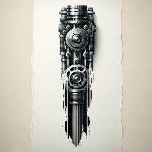 biomechanics-tattoo-designs-ideas-ai-generated--valves-realism-reflection-effect-for-inner-arm