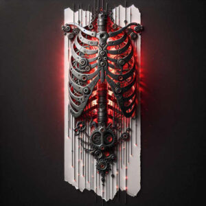 technical-tattoo – tattoo design ideas free ai generated – neotraditional-vivid-detail – for-outer-arm – Gallery: biomechanics-inkby-ai