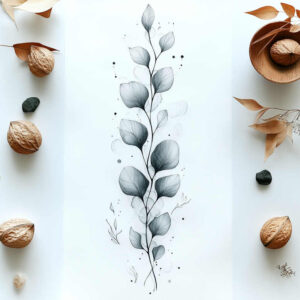 sombre – tattoo design ideas free ai generated – centerpiece – for-ribs – Gallery: upload-inkby-ai