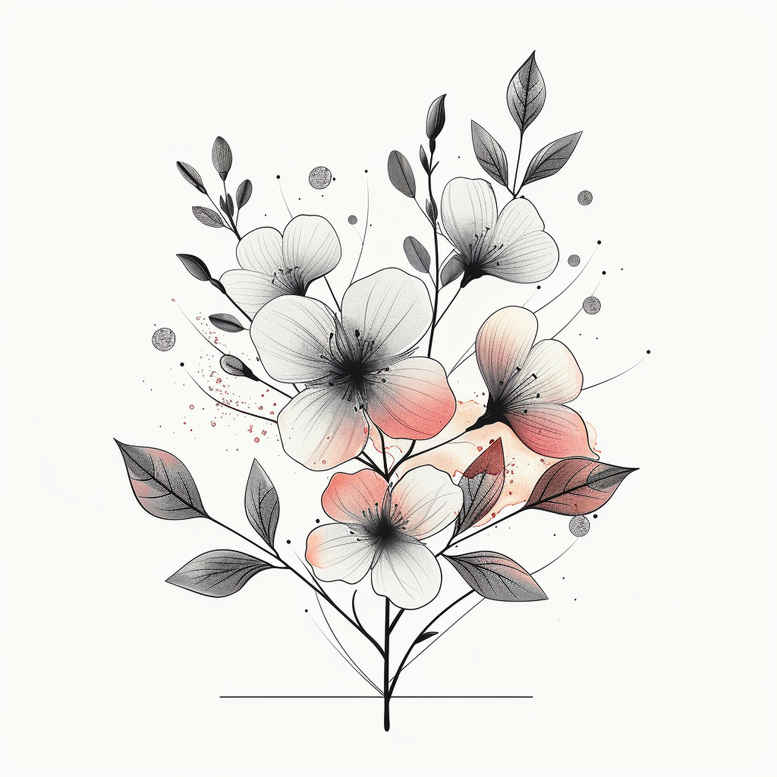 true-skin – tattoo design ideas free ai generated – silence – delicate-outline – Gallery: upload-inkby-ai