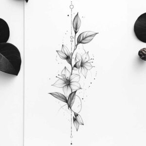 hexagonal-symmetry – tattoo design ideas free ai generated – redesign – seraphic-presence – Gallery: upload-inkby-ai