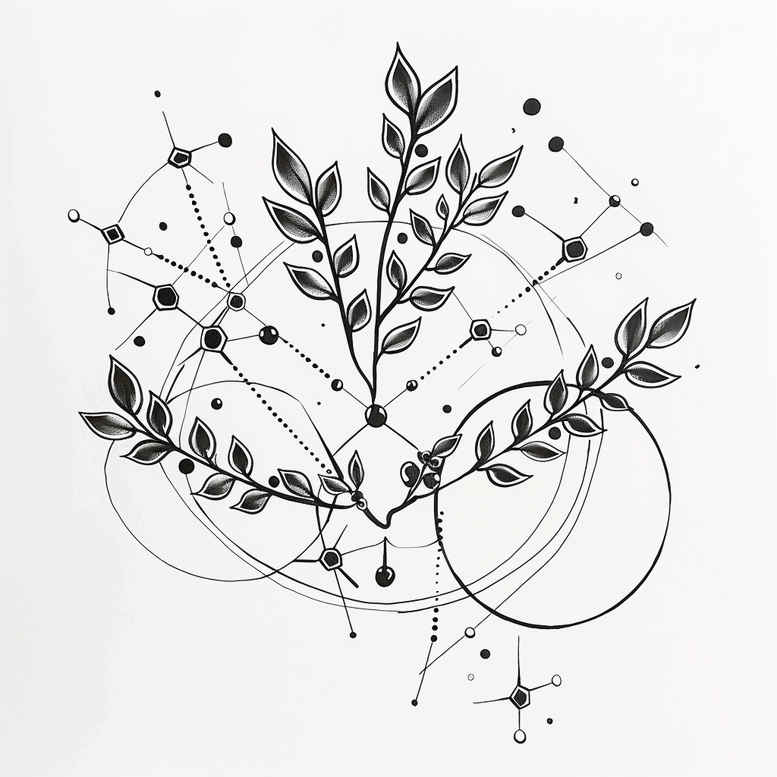 golden-ratio – tattoo design ideas free ai generated – continuous-pattern – guardian – Gallery: upload-inkby-ai