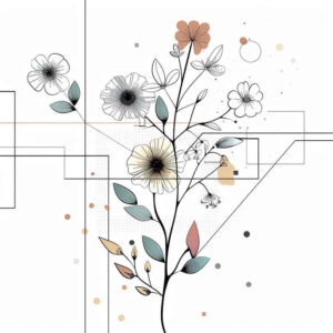 gridwork – tattoo design ideas free ai generated – open-outline – circle-of-unity – Gallery: upload-inkby-ai