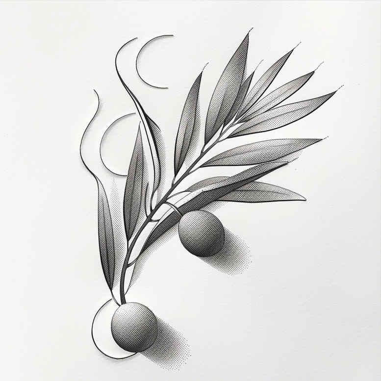 branch-line – tattoo design ideas free ai generated – tiny-tattoo – for-lower-chest – Gallery: branches-inkby-ai