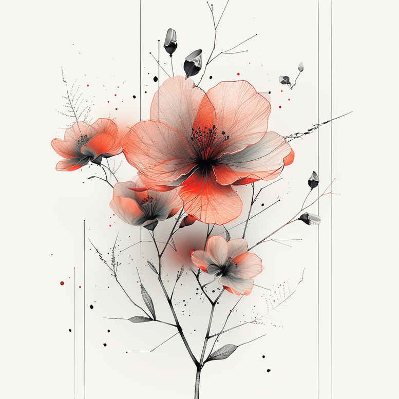 isometric – tattoo design ideas free ai generated – blackout – realism-mirrored-effect – Gallery: upload-inkby-ai