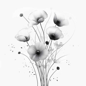 fade-out – tattoo design ideas free ai generated – creeping-shadow – filigree – Gallery: upload-inkby-ai