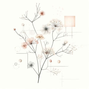 fine-line-branch – tattoo design ideas free ai generated – plain – for-thigh – Gallery: branches-inkby-ai