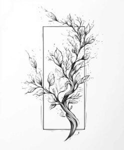 emotional-realism – tattoo design ideas free ai generated – freehand-stain – for-ankle – Gallery: upload-inkby-ai