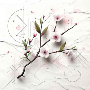 light-twig – tattoo design ideas free ai generated – monochrome – for-upper-arm – Gallery: branches-inkby-ai