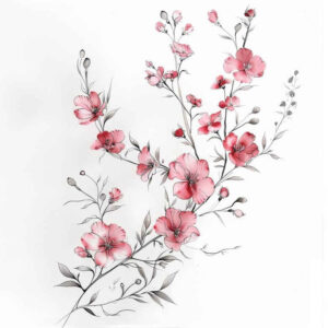 slender – tattoo design ideas free ai generated – gesture-drawing – for-back-of-neck – Gallery: upload-inkby-ai