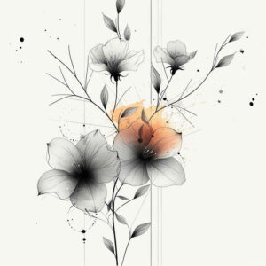 minimalist-branch – tattoo design ideas free ai generated – pure-motif – for-fingers – Gallery: branches-inkby-ai