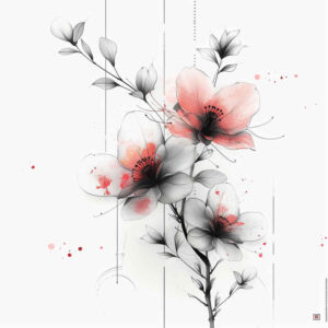 minimalist-branch – tattoo design ideas free ai generated – unadorned – for-collarbone – Gallery: branches-inkby-ai