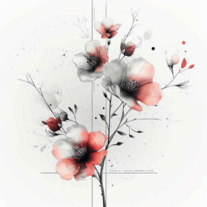 ornamental-branch – tattoo design ideas free ai generated – refined-ink – for-outer-arm – Gallery: branches-inkby-ai
