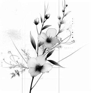 soft-focus – tattoo design ideas free ai generated – orbital-pattern – for-ribs – Gallery: upload-inkby-ai