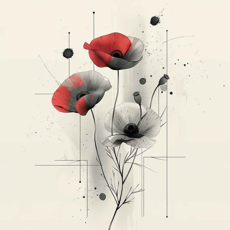 realistic-dimension – tattoo design ideas free ai generated – calm-mind – for-knee – Gallery: upload-inkby-ai