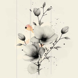 subtle-branch – tattoo design ideas free ai generated – micro-line – for-spine – Gallery: branches-inkby-ai