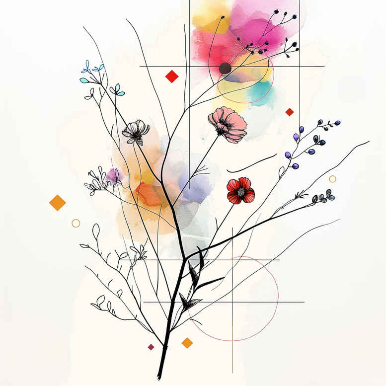 branches tattoo design ideas essential botanical detail shows strength