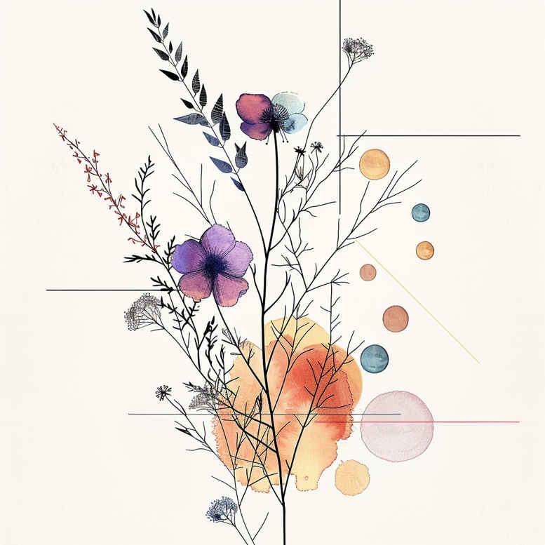 branches tattoo design ideas compact detailed outlines stands for perseverance