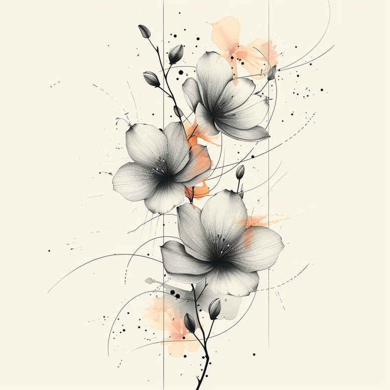 branches tattoo design ideas quiet fine detail for sternum