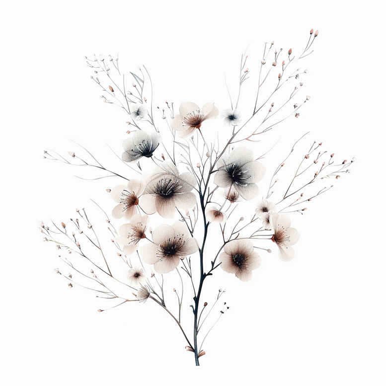 branches tattoo design ideas pinprick flowing branches for toe