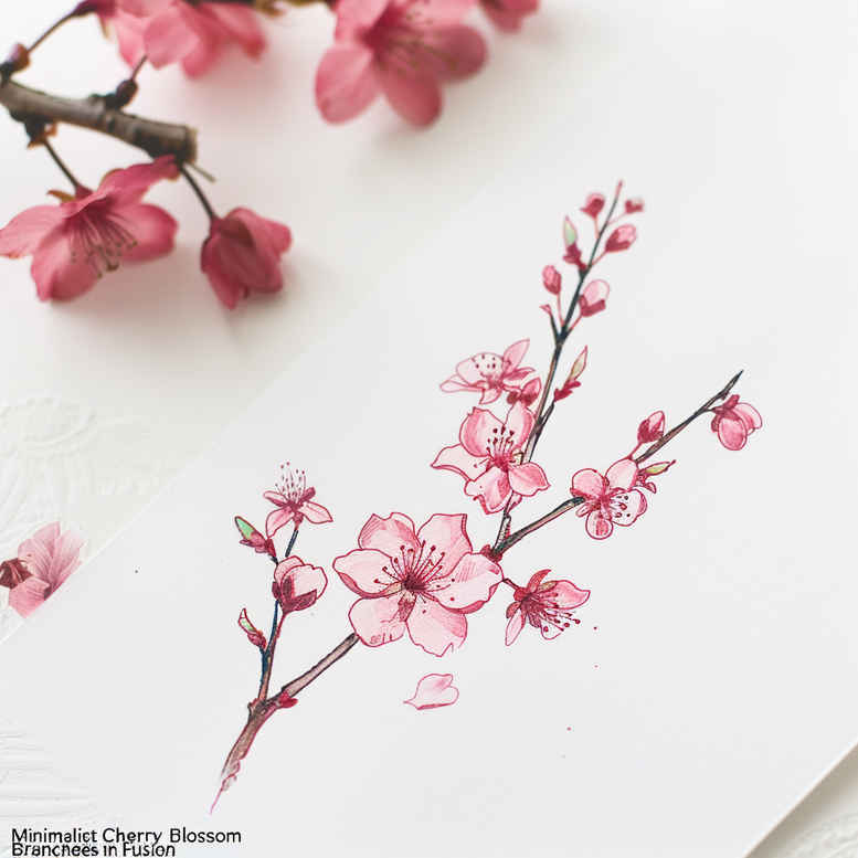 branches tattoo design ideas monochrome flowing branches perseverance and power