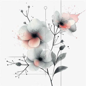 branches tattoo design ideas point minimal gentle flow for nape